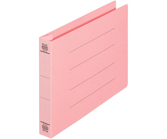 プラス フラットファイル 厚とじ300 A5-E ピンク No.042NW PK 1冊(ご注文単位1冊)【直送品】
