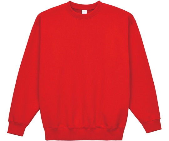 ボンマックス 10オンス トレーナー(裏パイル) レッド M MS2136 1枚（ご注文単位1枚）【直送品】