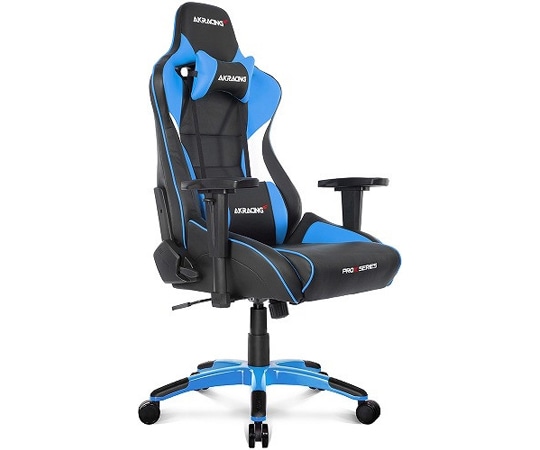 AKRacing ゲーミングチェア Pro-X V2 Gaming Chair ブルー AKR-PRO-X/BLUE/V2 1脚(ご注文単位1脚)【直送品】