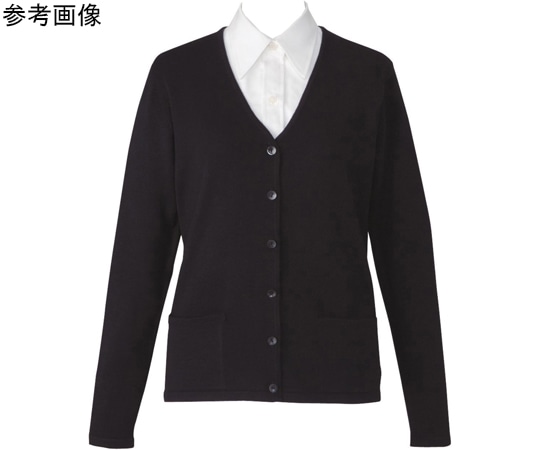 カーシーカシマ ENJOY カーディガン 214-10 ブラック L EWG214 1枚（ご注文単位1枚）【直送品】