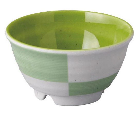 Daiwa 優飯碗(身)市松グリーン UB-200-IG 1個(ご注文単位1個)【直送品】