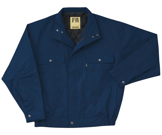 日新被服 綿防寒ジャンパー ネイビー 3L C1060-02-3L 1枚(ご注文単位1枚)【直送品】