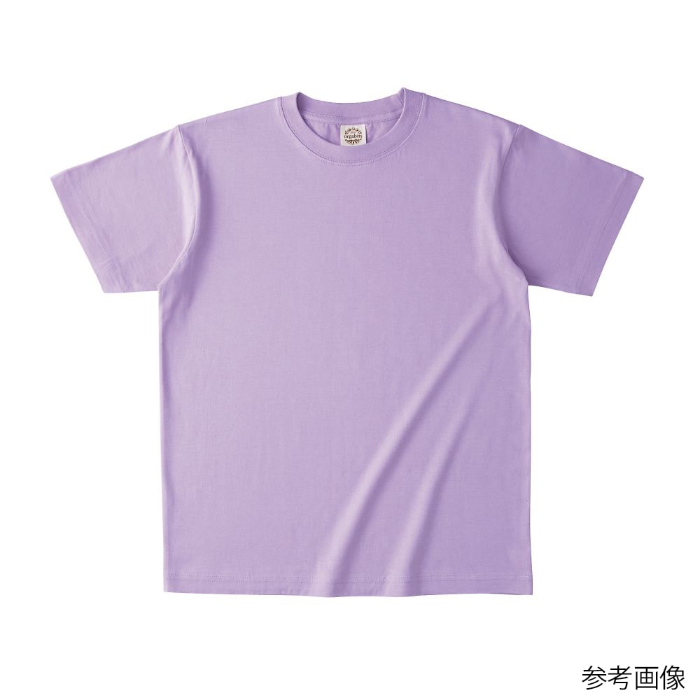 フェリック オーガニックコットンTシャツ ライトパープル M OGB910-LPL-M 1枚（ご注文単位1枚）【直送品】