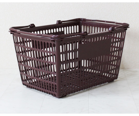 大和産業 買い物かご マロン 5個入 SL-7 1セット（ご注文単位1セット）【直送品】