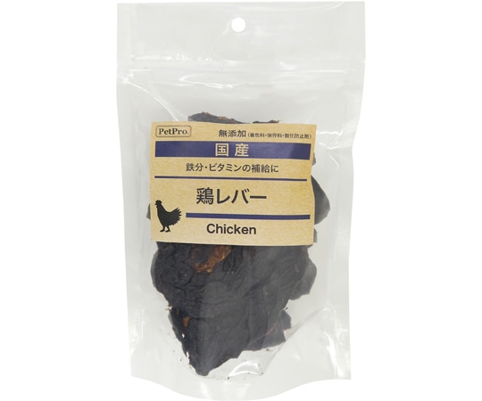 ペットプロジャパン ペットプロ 国産おやつ 無添加 鶏レバー100g  1個（ご注文単位1個）【直送品】