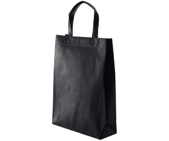 三和 不織布マチ付バッグ (大)ブラック 1ケース(200枚入) SW4532-40 1ケース（ご注文単位1ケース）【直送品】