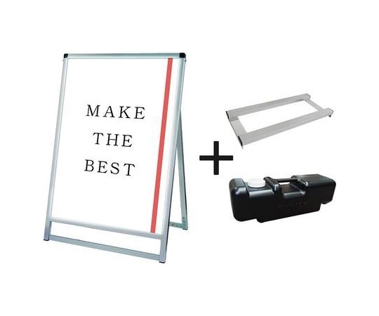 常磐精工 バリウススタンド看板LED A1ロウ片面 ウエイトアーム・水タンクセット VASKLED-A1LK-3SET 1個（ご注文単位1個）【直送品】