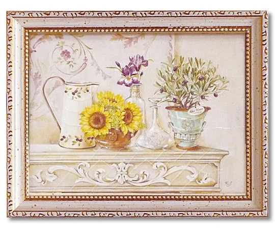 ユーパワー ミニゲル アートフレーム フェリー ステファニア「イタリアン カントリー」 FS-02502 1個(ご注文単位1個)【直送品】