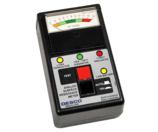 DESCO アナログ表面抵抗測定器 プローブなし 19786 1個 (ご注文単位1個)【直送品】