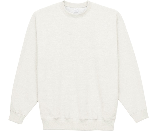 ボンマックス 10オンス トレーナー(裏パイル) ホワイト 3L MS2136O 1枚（ご注文単位1枚）【直送品】