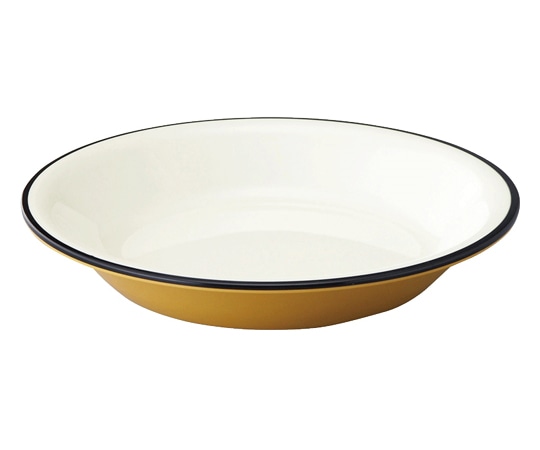 Daiwa 23cm深皿 カナリアイエロー HR-23-Y 1個(ご注文単位1個)【直送品】