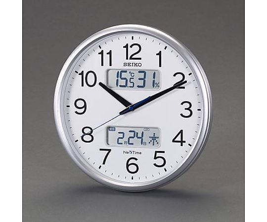 アズワン φ350mm [ハイブリット電波]掛時計 EA798CC-130 1個(ご注文単位1個)【直送品】