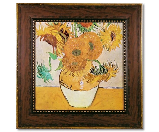 ユーパワー ミュージアム シリーズ ゴッホ「ひまわり」 MW-10035 1個(ご注文単位1個)【直送品】