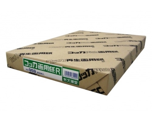 文運堂 コッカ再生画用紙 1包(200枚入) KG-959 1包(ご注文単位1包)【直送品】