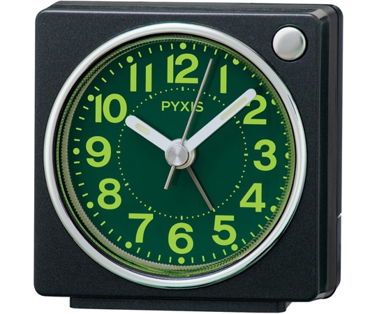 セイコー ピクシス 目覚まし時計 65×64×38mm 黒 NR450K 1個(ご注文単位1個)【直送品】