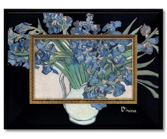 ユーパワー ビッグアート ~名画Sシリーズ~(ゴッホ「アイリス」) BA-04016 1個(ご注文単位1個)【直送品】