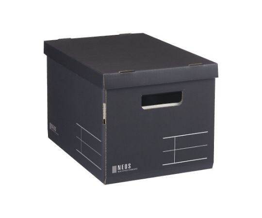 コクヨ 収納ボックス<NEOS>(レギュラー)黒 フ-NE983D 1冊（ご注文単位1冊）【直送品】