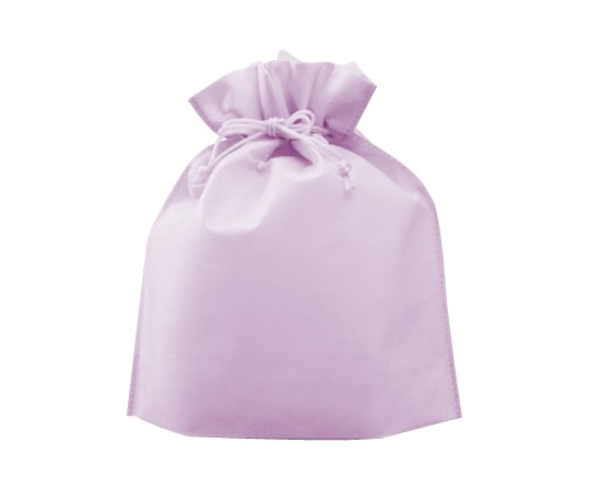 三和 不織布巾着 (大)ライトパープル 1ケース(1000枚入) SW2528-5 1ケース(ご注文単位1ケース)【直送品】