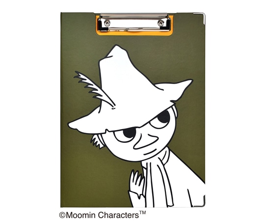 セントレディス ムーミン クリップボード スナフキン カーキ ST-ZM0156 1冊(ご注文単位1冊)【直送品】