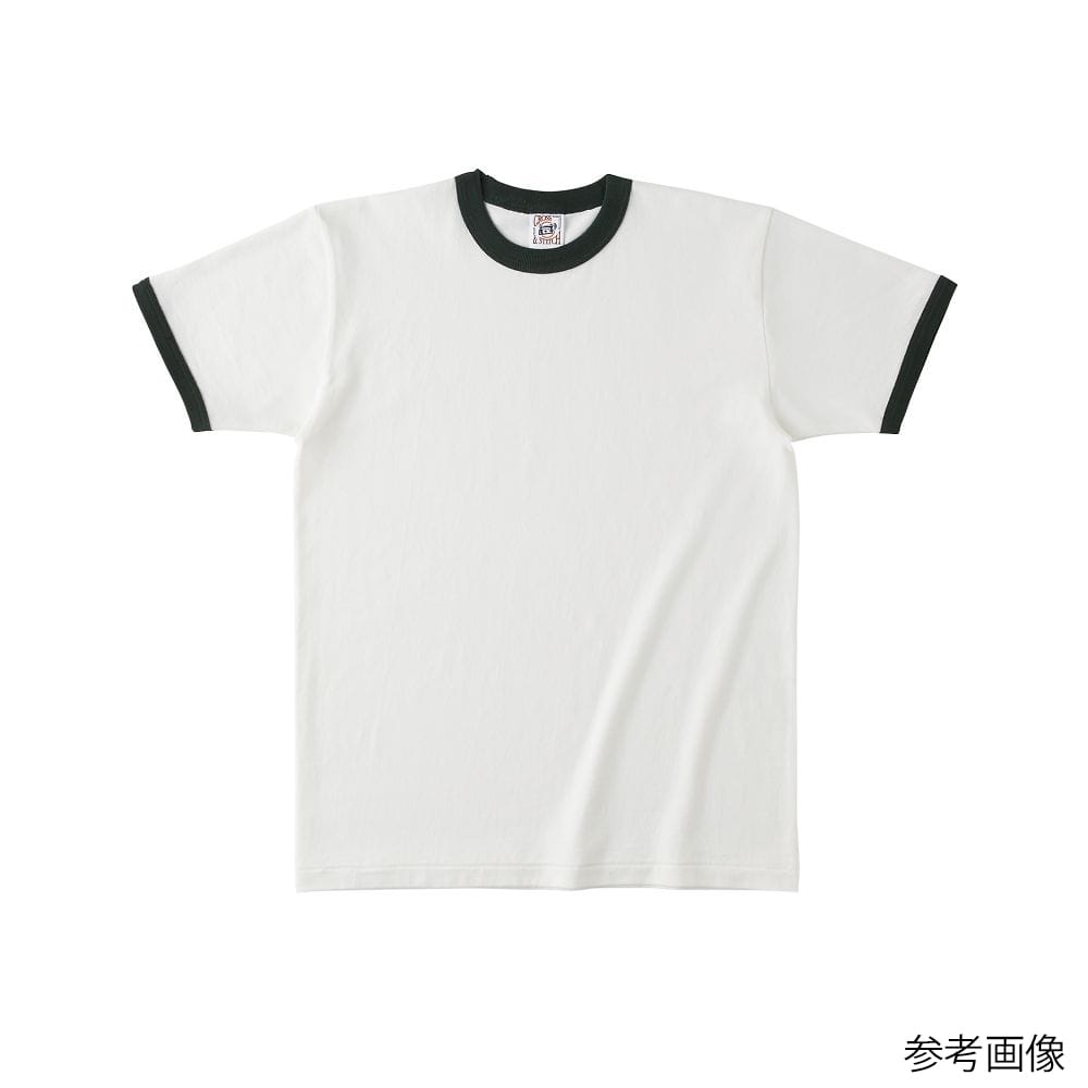 フェリック オープンエンド マックスウェイト リンガーTシャツ ナチュラル/フォレストグリーン L OE1121-NTR/FRS-L 1枚（ご注文単位1枚）【直送品】