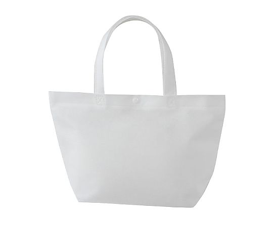 アズワン 不織布バッグ 船底ホック付き 特小 白 200枚入 LC0528AC00 1箱(ご注文単位1箱)【直送品】