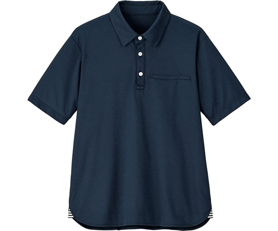 カーシーカシマ HEARTGREEN 台襟つきポロシャツ ナイトスカイネイビー L HSP017 1枚（ご注文単位1枚）【直送品】