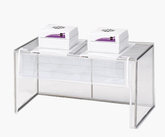 アズワン 溶菌･酵素フィルター付クリーンブース F型 1セット (ご注文単位1セット)【直送品】