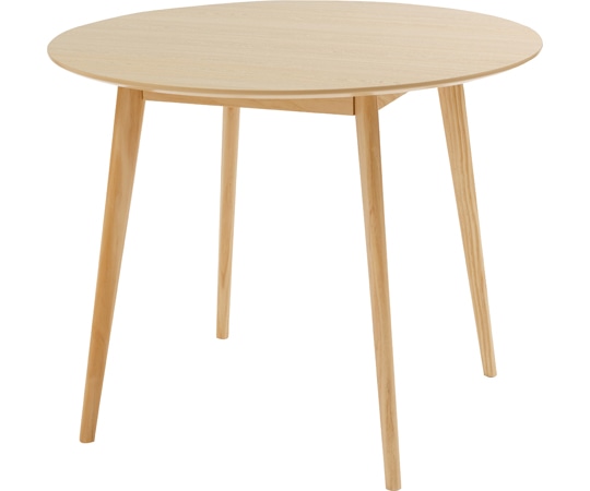 東谷 ラウンドテーブル ナチュラル TAP-001NA 1個（ご注文単位1個）【直送品】