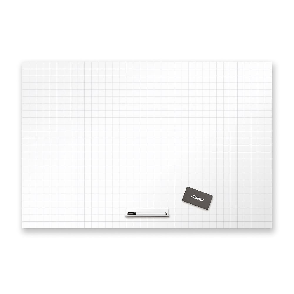 アスカ 抗菌ホワイトマグネットシート 暗線入り LL AWM08 1枚(ご注文単位1枚)【直送品】