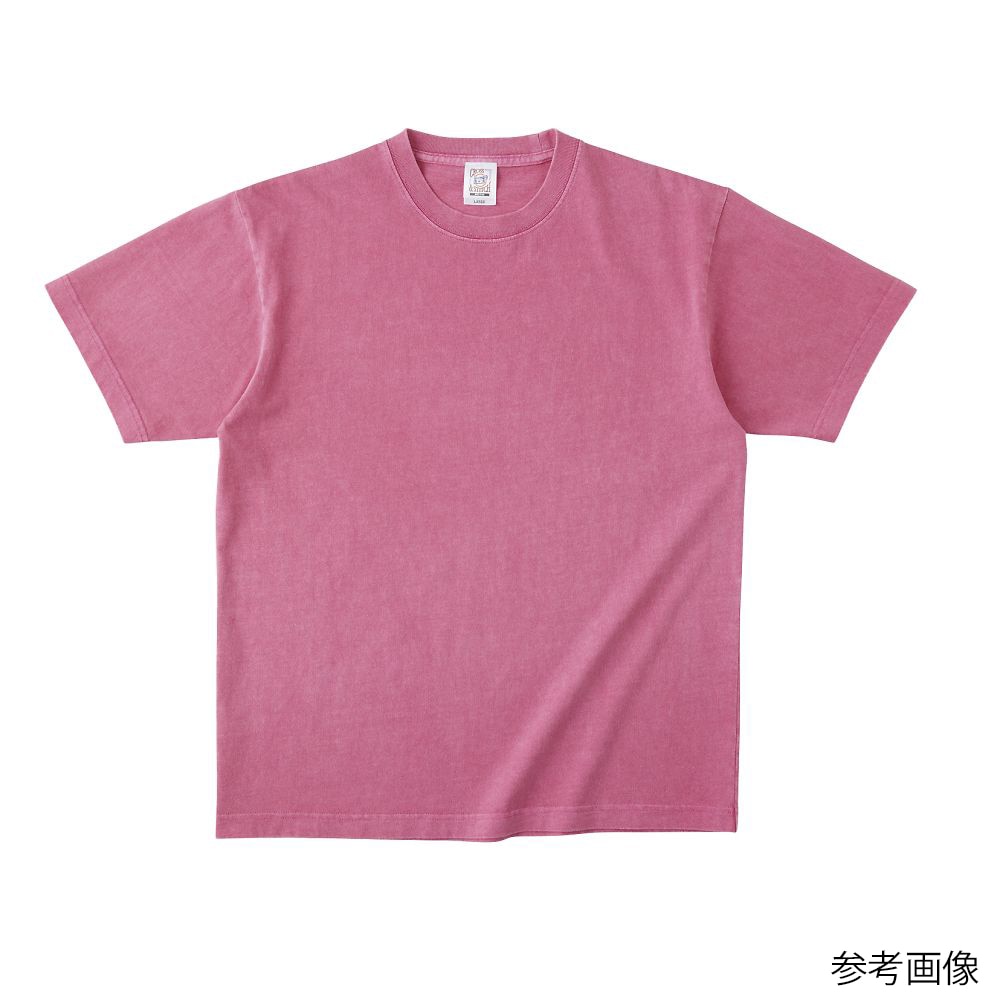 フェリック ピグメントTシャツ ピンク L PGT144-PNK-L 1枚（ご注文単位1枚）【直送品】