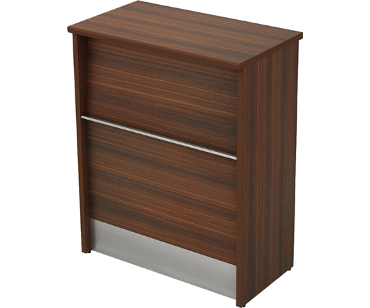 Y2K ハイカウンター 木製0845 ダークブラウン  1個（ご注文単位1個）【直送品】