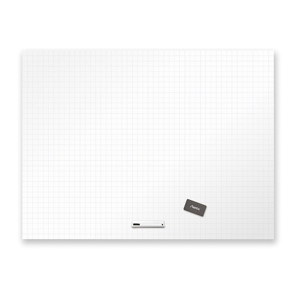 アスカ 抗菌ホワイトマグネットシート 暗線入り 3L AWM09 1枚(ご注文単位1枚)【直送品】