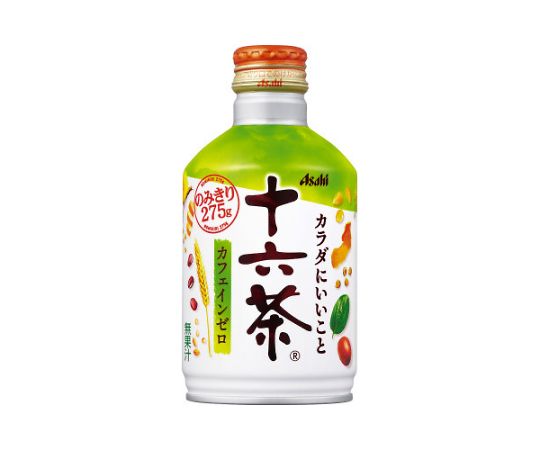 アサヒ飲料 十六茶 ボトル缶 275g 24缶 240801 1ケース※軽(ご注文単位1ケース)【直送品】