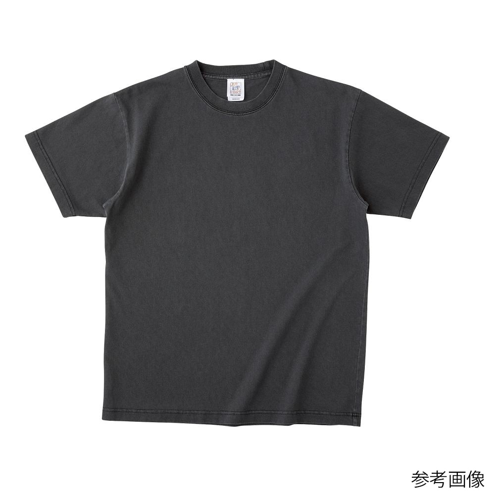 フェリック ピグメントTシャツ ブラック L PGT144-BLK-L 1枚（ご注文単位1枚）【直送品】