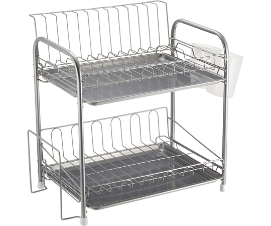 パール金属 シンプル・ウェア 2段式水切りバスケット HW7301 1個（ご注文単位1個）【直送品】