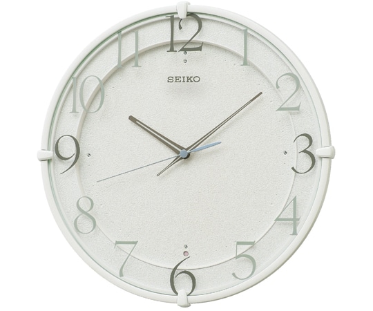 セイコー 電波掛時計 307×307×46mm KX215W 1個(ご注文単位1個)【直送品】