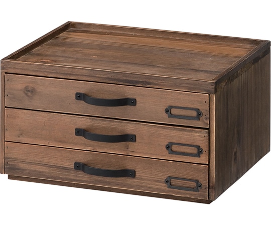 東谷 ドキュメントチェスト3D ブラウン CCR-105 1個（ご注文単位1個）【直送品】