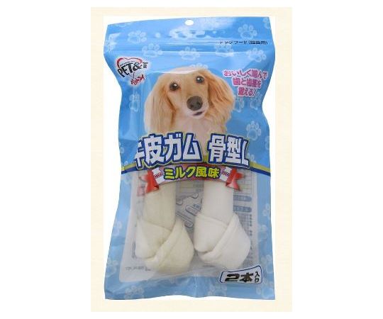 ペットアイ 牛皮ガム 骨型L ミルク風味 2本  1個（ご注文単位1個）【直送品】