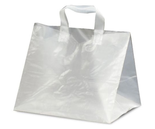 ベルベ ポリ手提げ ポリケーキバッグ 無地 LL 200枚 9017 1ケース（ご注文単位1ケース）【直送品】