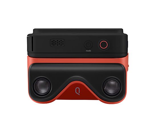KANDAO QooCam EGO｢撮影・視聴・編集・共有｣一体型ポータブル3Dカメラカラー:ブラック QG7018 1個（ご注文単位1個）【直送品】
