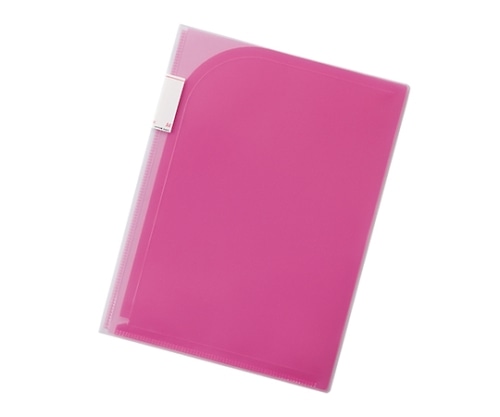 LIHITLAB Avanti 4ポケットホルダー 3赤 F-3411 F3411-3 1枚(ご注文単位1枚)【直送品】