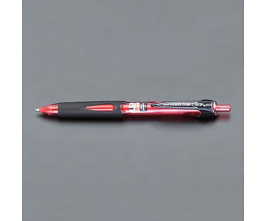 エスコ 0.7mm ボールペン・加圧式(赤) EA765MG-82 1本(ご注文単位1本)【直送品】