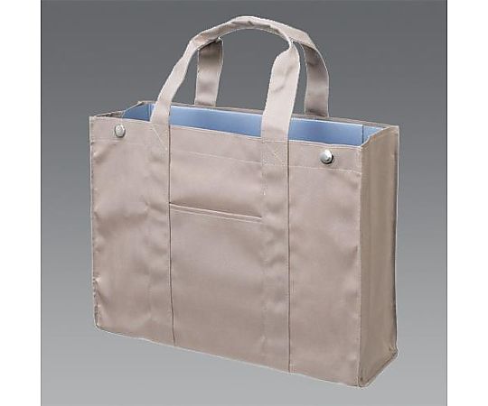 アズワン 265x350x110mm オフィス用トートバック(ベージュ EA927AS-12 1個(ご注文単位1個)【直送品】