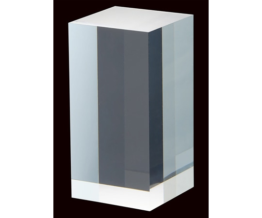 ストア・エキスプレス アクリル角柱 5cm角 H10cm 61-798-56-3 1個（ご注文単位1個）【直送品】