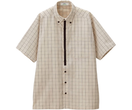 カーシーカシマ CAREAN シャツブラウス VARIETY SHIRT ベージュ L CSY004 1枚(ご注文単位1枚)【直送品】