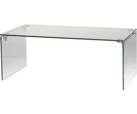 東谷 ガラステーブル クリア PT-26 1個(ご注文単位1個)【直送品】