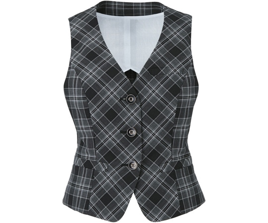 カーシーカシマ ENJOY ベスト AIR LAME CHECK 9号 ESV503 1枚（ご注文単位1枚）【直送品】