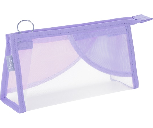 プラス Pasty ペンケース マチ付タイプ パープル FL-210CA 1個(ご注文単位1個)【直送品】