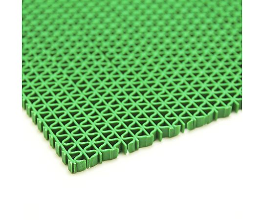 カーボーイ 水切り安全歩行マット 900mm グリーン AI-9002GR 1枚(ご注文単位1枚)【直送品】