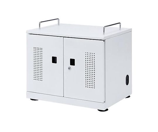 エスコ 600x450x615.5mm タブレット収納キャビネット EA954HC-451 1台(ご注文単位1台)【直送品】